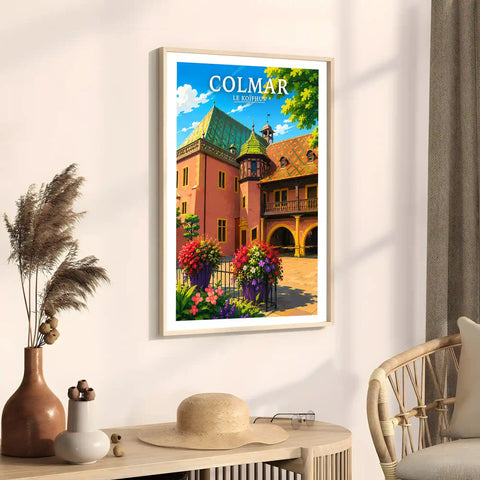 Affiche - Colmar - Le Koïfhus - affiche colmar