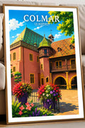 Affiche - Colmar - Le Koïfhus - affiche colmar