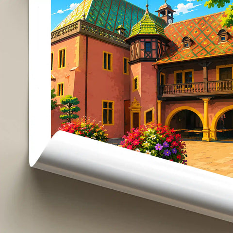 Affiche - Colmar - Le Koïfhus - affiche colmar