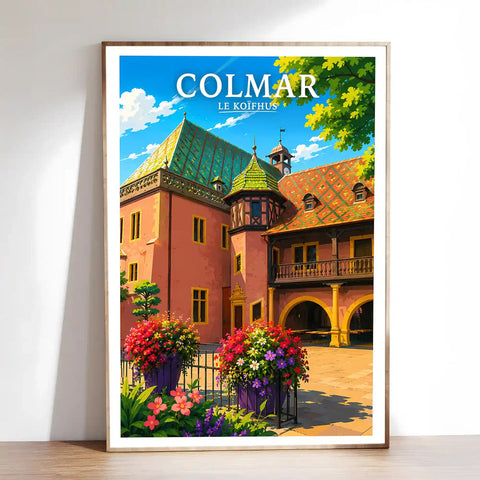 Affiche - Colmar - Le Koïfhus - affiche colmar