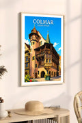 Affiche - Colmar - Maison Pfister - affiche colmar