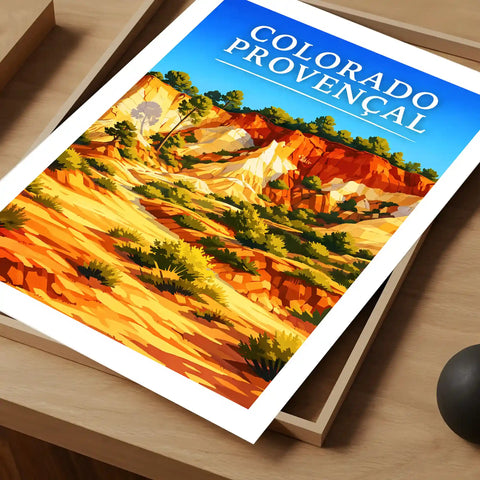 Affiche - Colorado Provençal