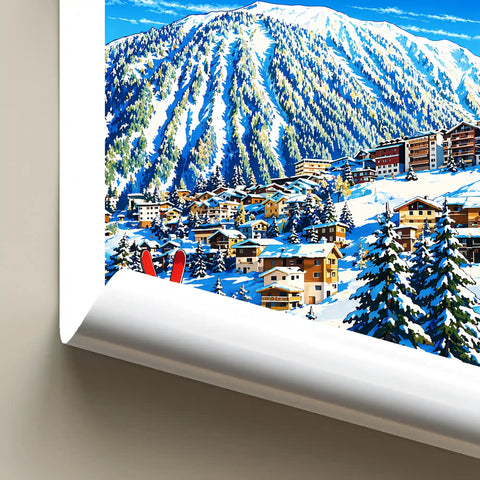 Affiche - Courchevel