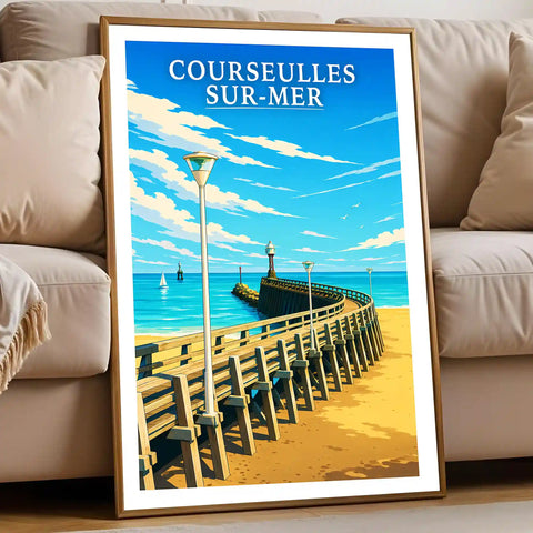 Affiche - Courseulles-sur-Mer