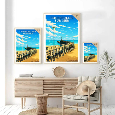 Affiche - Courseulles-sur-Mer