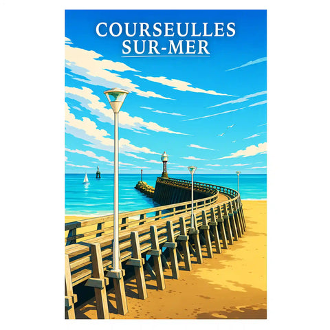 Affiche - Courseulles-sur-Mer