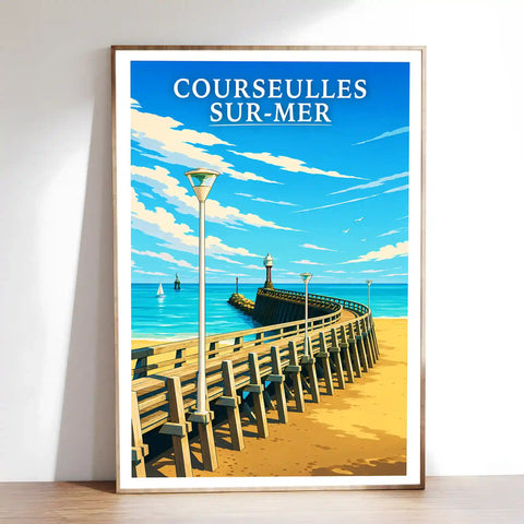 Affiche - Courseulles-sur-Mer