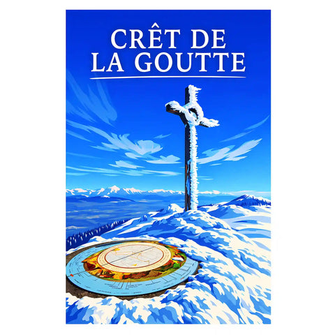Affiche - Crêt de la Goutte