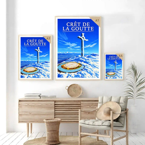Affiche - Crêt de la Goutte