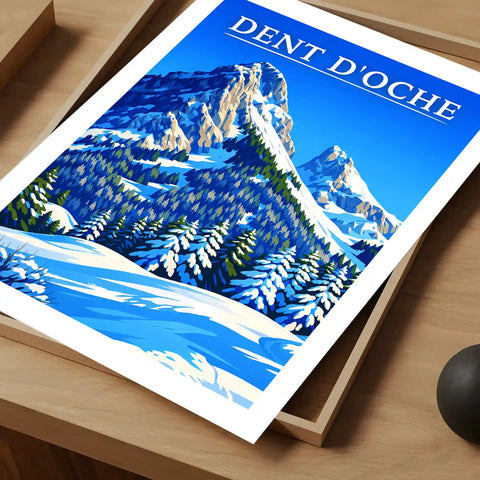 Affiche - Dent d'Oche