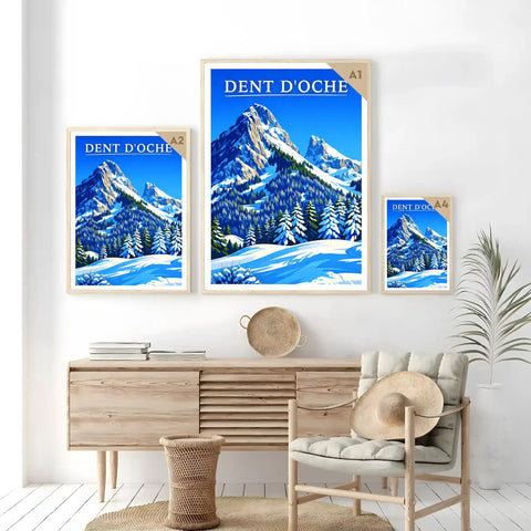 Affiche - Dent d'Oche