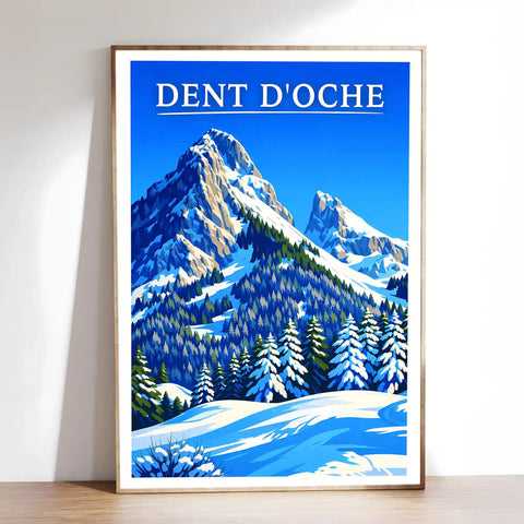 Affiche - Dent d'Oche