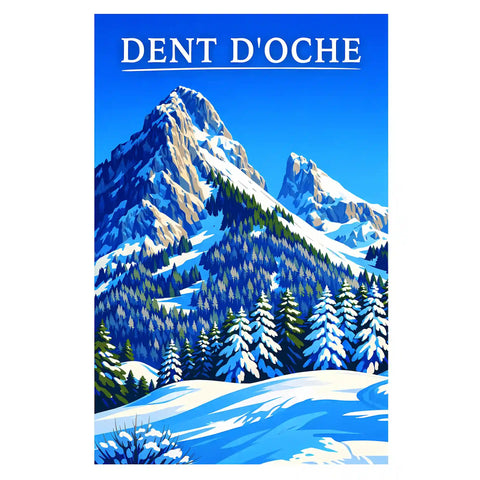 Affiche - Dent d'Oche