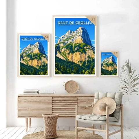 Affiche - Dent de Crolles