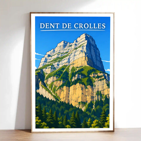 Affiche - Dent de Crolles