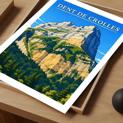 Affiche - Dent de Crolles