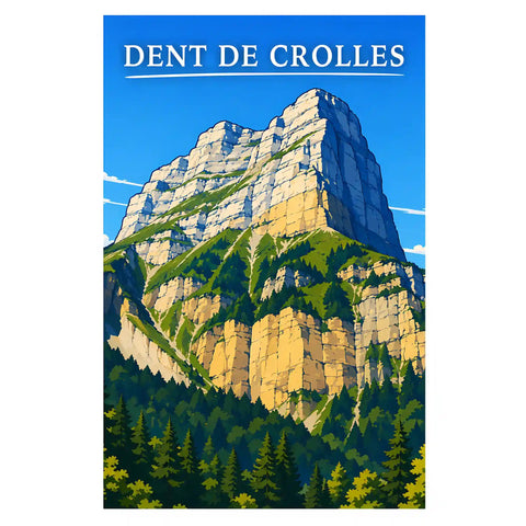 Affiche - Dent de Crolles