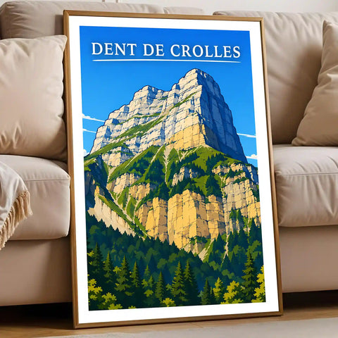 Affiche - Dent de Crolles