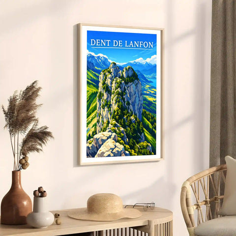 Affiche - Dent de Lanfon