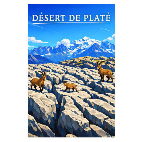 Affiche - Désert de Platé