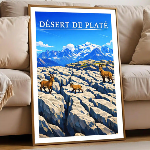 Affiche - Désert de Platé