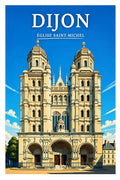 Affiche Dijon Église Saint-Michel