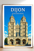 Affiche Dijon Église Saint-Michel