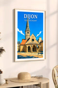 Affiche Dijon Église Saint-Philibert