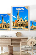Affiche Dijon Église Saint-Philibert