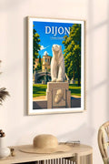 Affiche Dijon L'ours Pompon