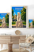 Affiche Dijon L'ours Pompon