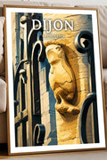 Affiche Dijon La Chouette