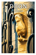 Affiche Dijon La Chouette