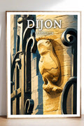 Affiche Dijon La Chouette