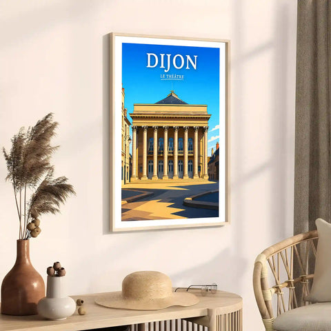 Affiche Dijon Le Théâtre