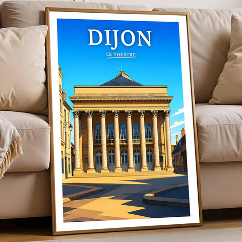 Affiche Dijon Le Théâtre