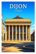 Affiche Dijon Le Théâtre