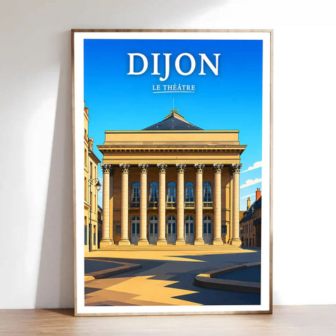 Affiche Dijon Le Théâtre