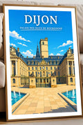 Affiche Dijon Palais des Ducs de Bourgogne