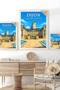 Affiche Dijon Palais des Ducs de Bourgogne