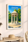 Affiche Dijon Parc de la Colombière