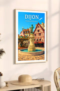 Affiche Dijon Place François Rude