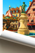 Affiche Dijon Place François Rude