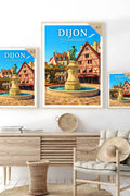 Affiche Dijon Place François Rude