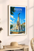 Affiche Dijon Place de la République
