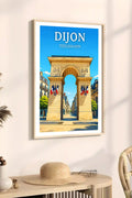 Affiche Dijon Porte Guillaume