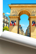 Affiche Dijon Porte Guillaume