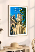 Affiche Dijon Statue de Philippe le Bon