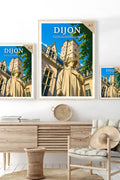 Affiche Dijon Statue de Philippe le Bon