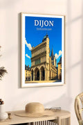 Affiche Dijon Église Notre-Dame
